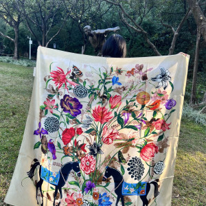 GUCCI 실크 스카프