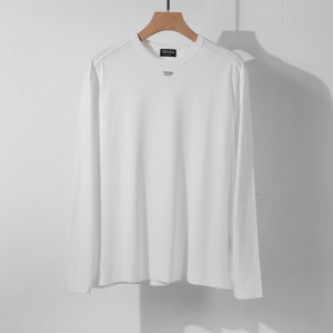 남성 라운드넥 긴소매 티셔츠