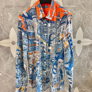 BALENCIAGA 그래픽 패턴 셔츠