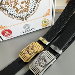 VERSACE 오토매틱 가죽 벨트