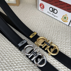 Ferragamo 자동 버클 벨트