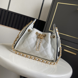 CHANEL 편직 호보백